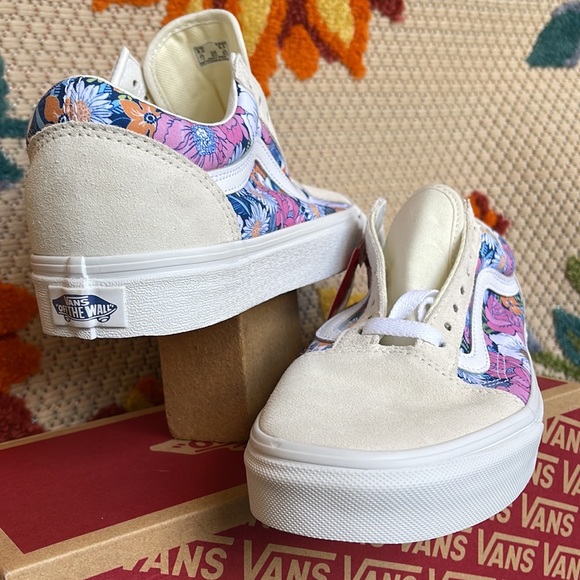 Vans Old Skool Retro Floral Multi/True White WMNS sneakers - Picture 10 of 16